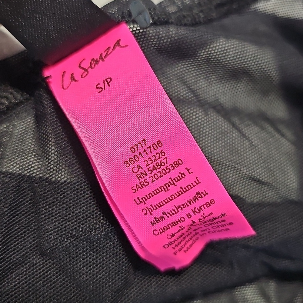 La SENZA Small Black Lace Bodysuit - Picture 7 of 8